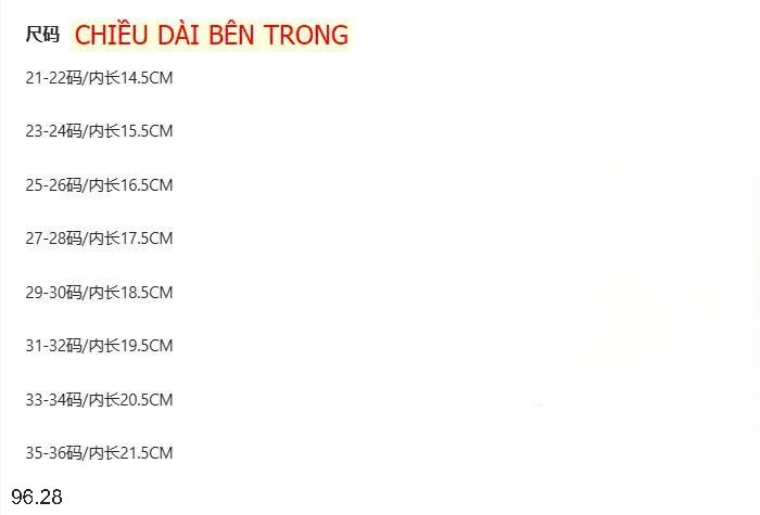 25HA96.28 - SANDAL CHO BÉ