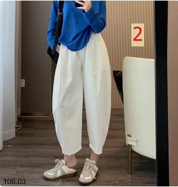 25HA106.03 - QUẦN DÀI NỮ IN BLUE MÁT MẺ