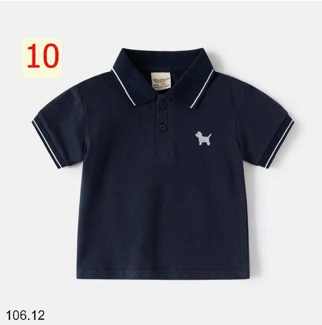 25HA106.12 - ÁO POLO BÉ TRAI WELLKIDS