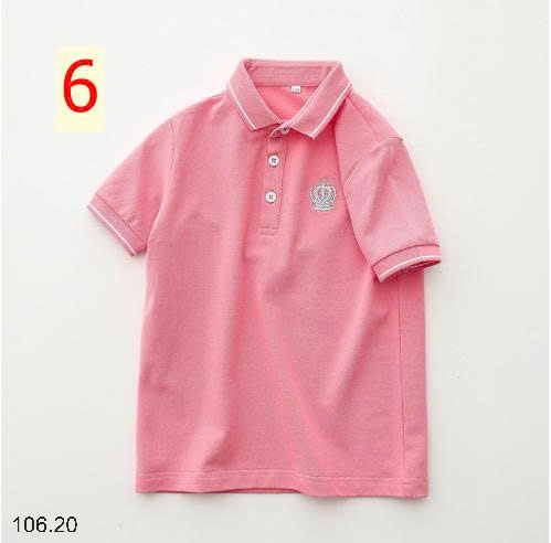 25HA106.20 - ÁO POLO CỘC TAY CHO BÉ