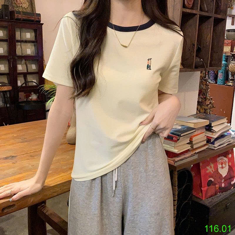 25HA116.01 - ÁO CỘC TAY NỮ
