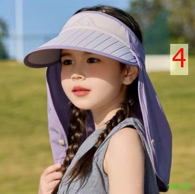 25HA106.25 - MŨ CHỐNG NẮNG NỬA ĐẦU CHE GÁY CHO BÉ