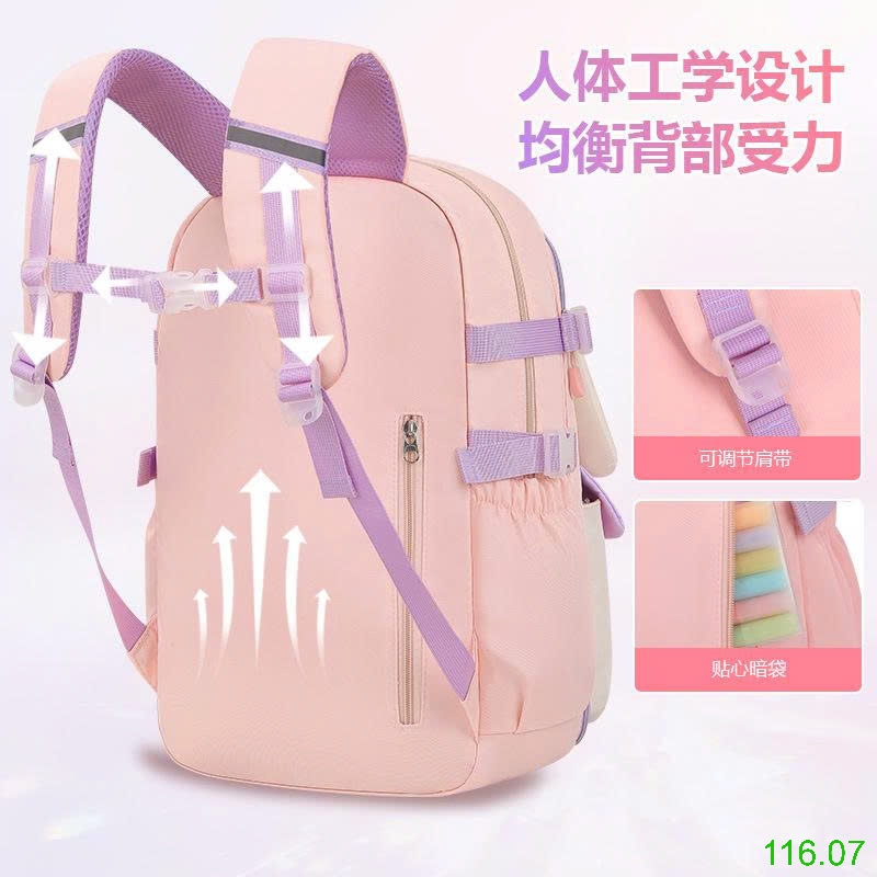 25HA116.07 - BA LÔ THỎ XINH BÉ GÁI