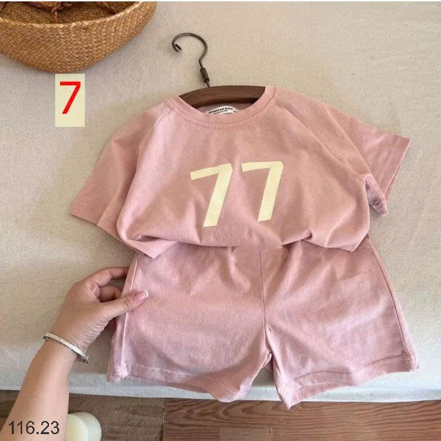25HA116.23 - BỘ CỘC COTTON CHO BÉ YÊU