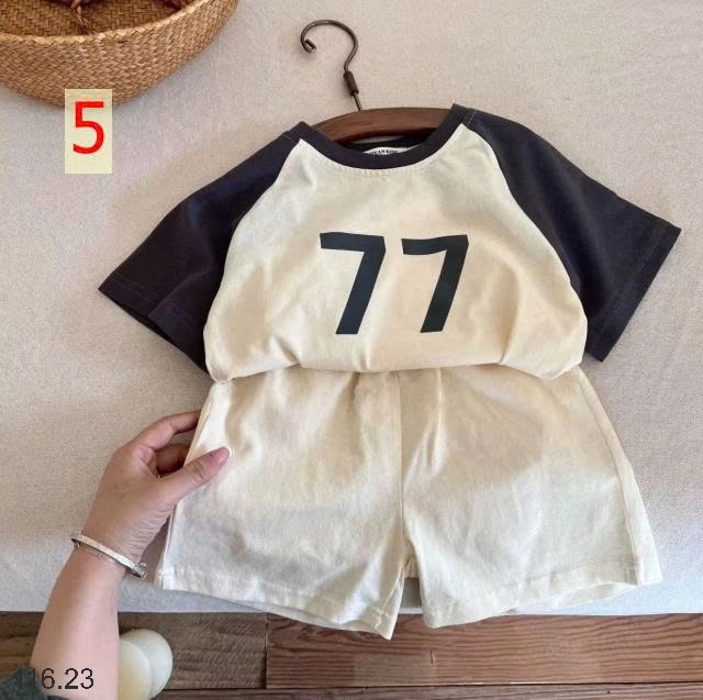 25HA116.23 - BỘ CỘC COTTON CHO BÉ YÊU