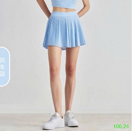 25HA106.24 - CHÂN VÁY TENNIS XẾP LY CHO NỮ