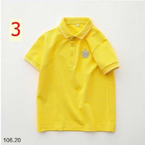 25HA106.20 - ÁO POLO CỘC TAY CHO BÉ