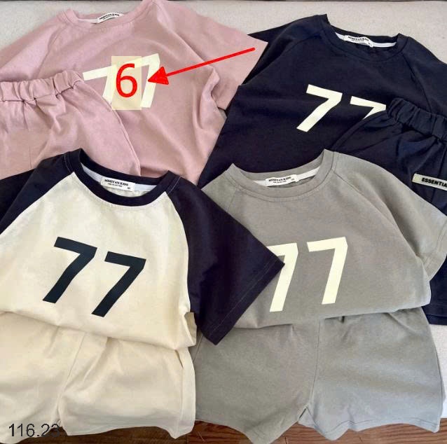 25HA116.23 - BỘ CỘC COTTON CHO BÉ YÊU