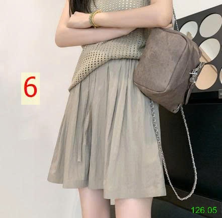 25HA126.05 - QUẦN SHORT YAMAMOTO CHO NỮ
