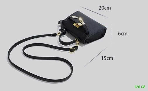 25HA126.08 - TÚI XÁCH MINI KELLY CAO CẤP CEEKAY