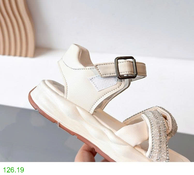 25HA126.19 - SANDAL QUAI XOẮN BÉ GÁI