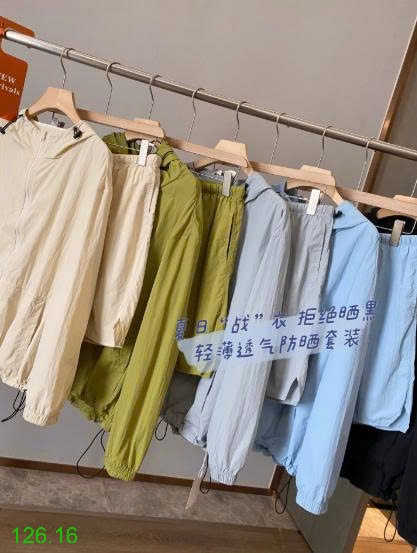 25HA126.16 - BỘ KHOÁC GIÓ QUẦN SHORT INBLUE CHO NỮ