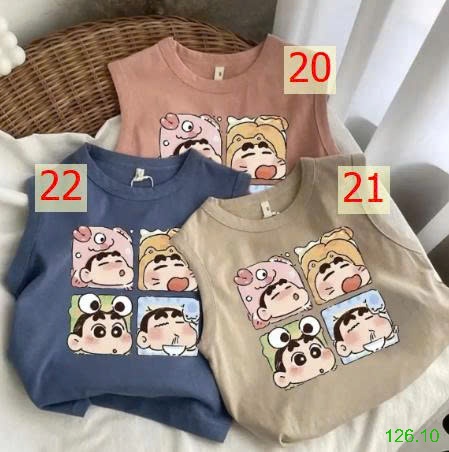 25HA126.10 - SET 2 ÁO BA LỖ BÉ TRAI