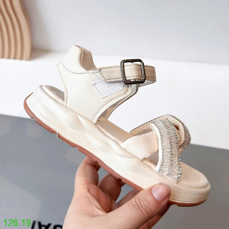 25HA126.19 - SANDAL QUAI XOẮN BÉ GÁI