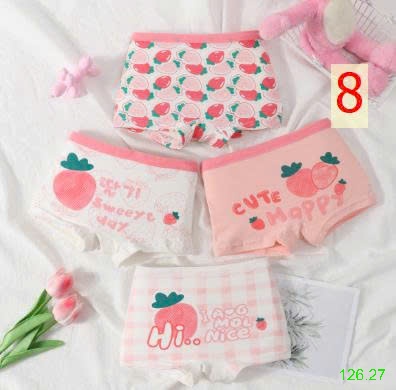 25HA126.27 - SET 4 QUẦN CHÍP ĐÙI BÉ GÁI