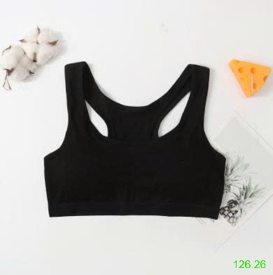 25HA126.26 - SET 3ÁO BRA CHO BÉ GÁI KHÔNG GỌNG