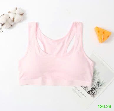 25HA126.26 - SET 3ÁO BRA CHO BÉ GÁI KHÔNG GỌNG