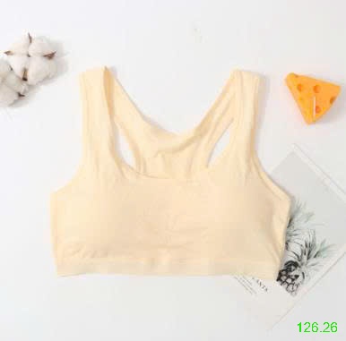 25HA126.26 - SET 3ÁO BRA CHO BÉ GÁI KHÔNG GỌNG