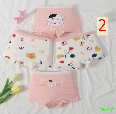 25HA126.27 - SET 4 QUẦN CHÍP ĐÙI BÉ GÁI