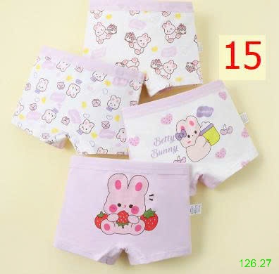 25HA126.27 - SET 4 QUẦN CHÍP ĐÙI BÉ GÁI