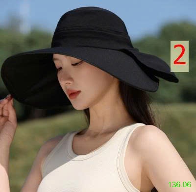 25HA136.06 - MŨ CHỐNG NẮNG VÀNH RỘNG CHO NỮ