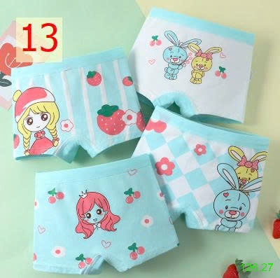 25HA126.27 - SET 4 QUẦN CHÍP ĐÙI BÉ GÁI