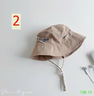25HA136.10 - MŨ CHỐNG NẮNG DU LỊCH CHO BÉ