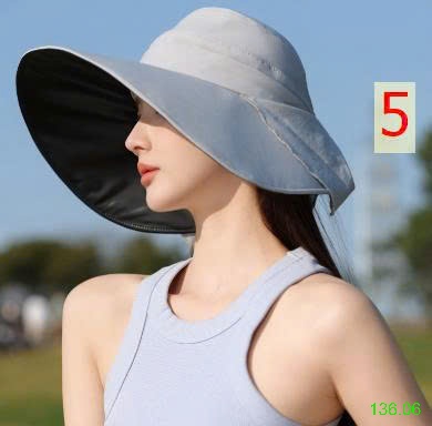 25HA136.06 - MŨ CHỐNG NẮNG VÀNH RỘNG CHO NỮ