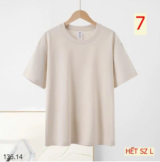 25HA136.14 - ÁO THUN COTTON NAM NỮ