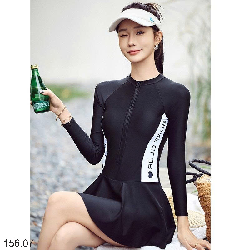 25HA156.07 - VÁY BƠI DÀI TAY NỮ