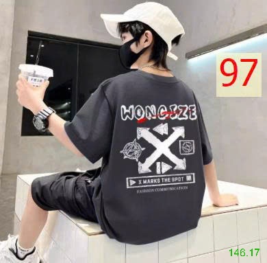 25HA146.17 - ÁO PHÔNG COTTON SIZE ĐẠI BÉ TRAI