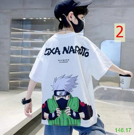 25HA146.17 - ÁO PHÔNG COTTON SIZE ĐẠI BÉ TRAI