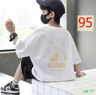 25HA146.17 - ÁO PHÔNG COTTON SIZE ĐẠI BÉ TRAI