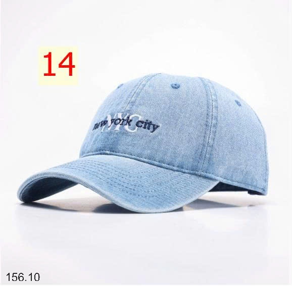 25HA156.10 - MŨ LƯỠI TRAI DENIM NAM NỮ