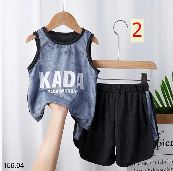 25HA156.04 - SET 2 BỘ THỂ THAO SÁT NÁCH KADA CHO BÉ
