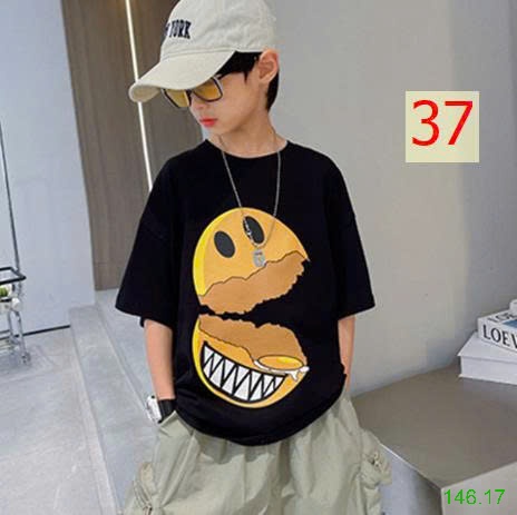25HA146.17 - ÁO PHÔNG COTTON SIZE ĐẠI BÉ TRAI