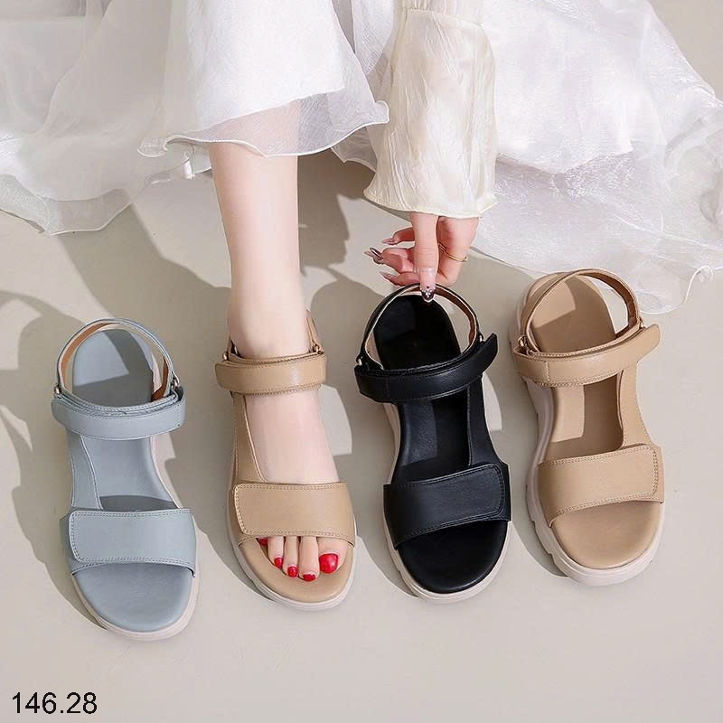 25HA146.28 - SANDAL QUAI NGANG CHO NỮ