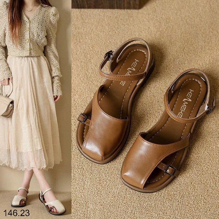 25HA146.23 - SANDAL BÍT MŨI NỮ