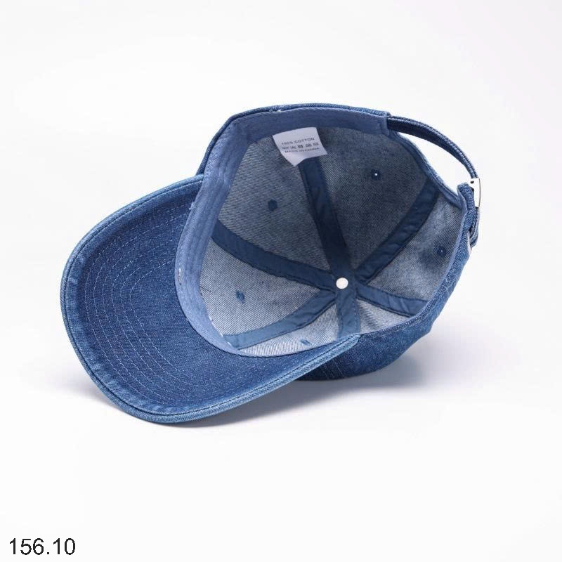25HA156.10 - MŨ LƯỠI TRAI DENIM NAM NỮ