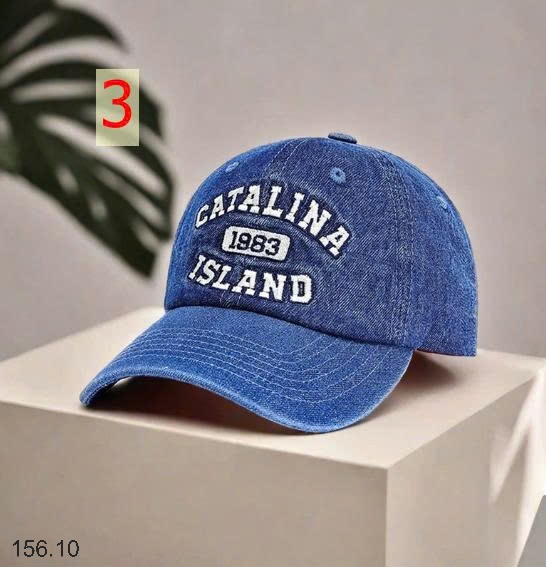 25HA156.10 - MŨ LƯỠI TRAI DENIM NAM NỮ