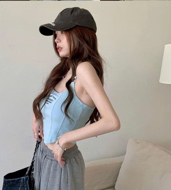 25HA146.22 - ÁO DÂY DÁNG NGẮN NỮ