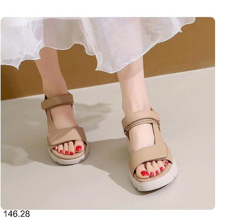 25HA146.28 - SANDAL QUAI NGANG CHO NỮ
