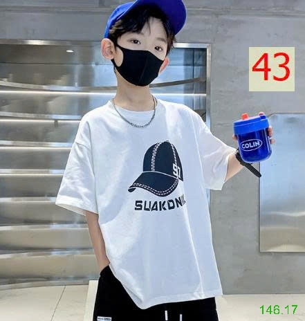 25HA146.17 - ÁO PHÔNG COTTON SIZE ĐẠI BÉ TRAI
