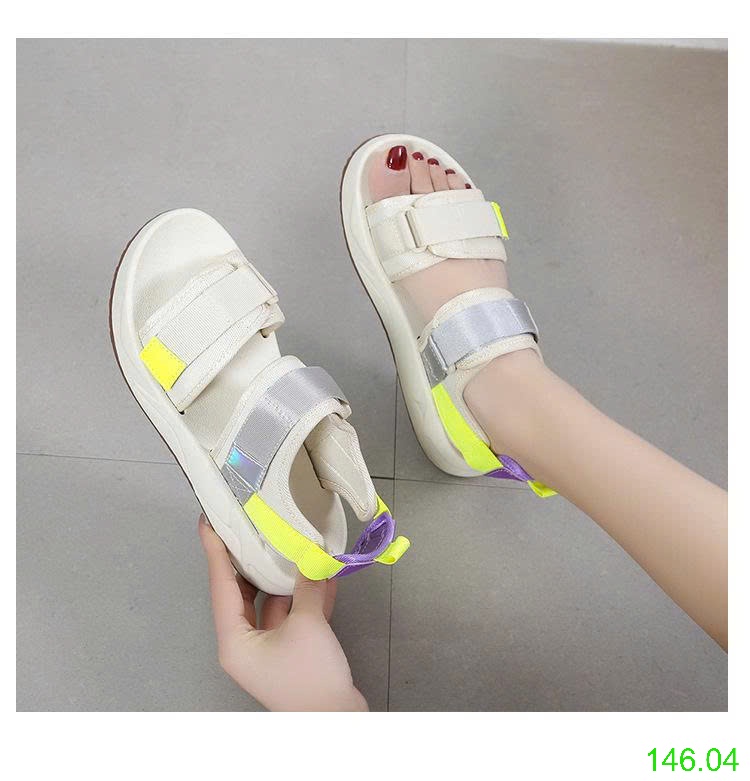 25HA146.04 - SANDAL QUAI VẢI DÙ CHO NỮ