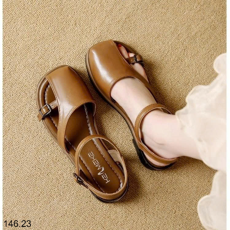 25HA146.23 - SANDAL BÍT MŨI NỮ