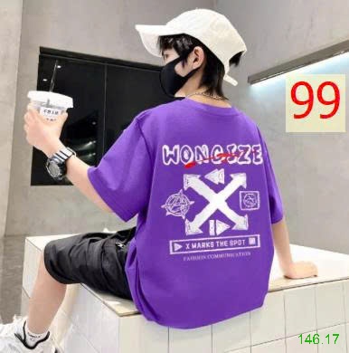 25HA146.17 - ÁO PHÔNG COTTON SIZE ĐẠI BÉ TRAI