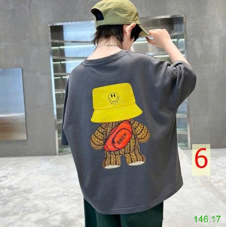25HA146.17 - ÁO PHÔNG COTTON SIZE ĐẠI BÉ TRAI