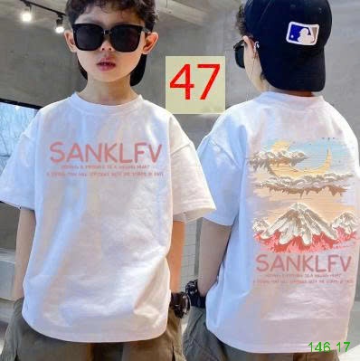 25HA146.17 - ÁO PHÔNG COTTON SIZE ĐẠI BÉ TRAI