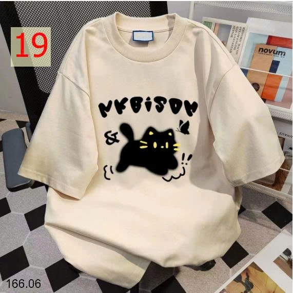 25HA166.06 - ÁO PHÔNG COTTON NỮ