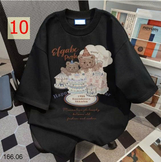 25HA166.06 - ÁO PHÔNG COTTON NỮ